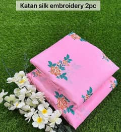 embroidered Katan silk