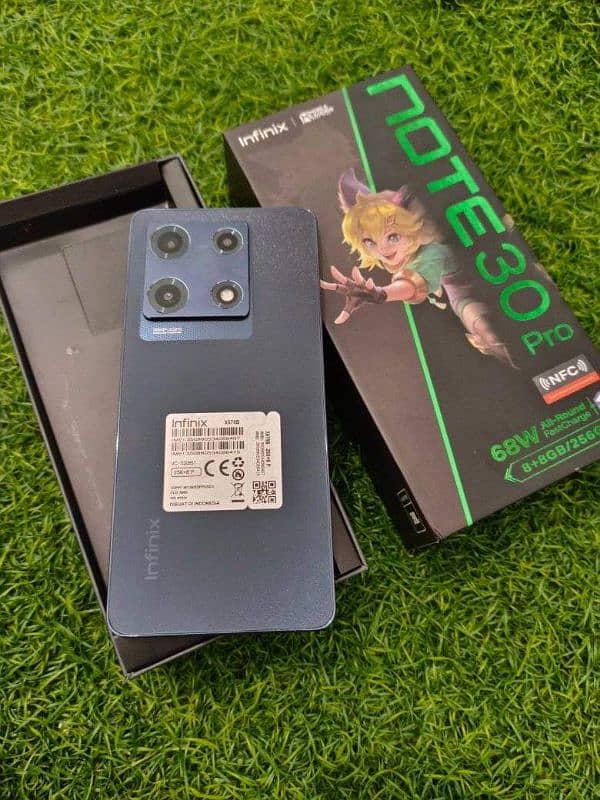 INFINIX NOTE 30 PRO ( BLACK COLOUR ) 8