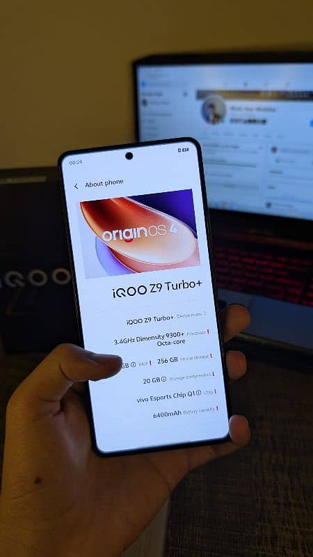 VIVO IQOO Z9 TURBO PLUS 16/256 1