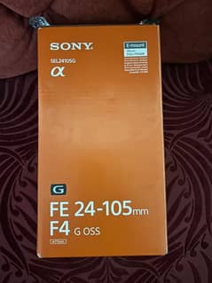 Sony FE24-105 mm F4 G OSS Lens