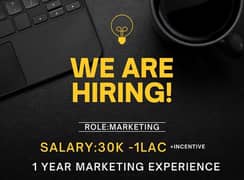 marketing job