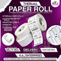 Thermal paper roll