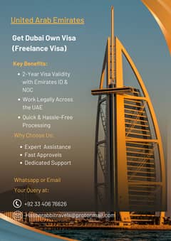  Get Your UAE (Freelance Visa Own Visa) Today! 