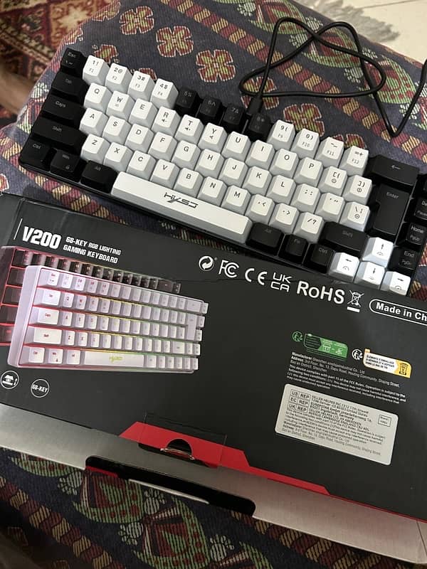 Gaming RGB Keyboard HXSJ V200 0