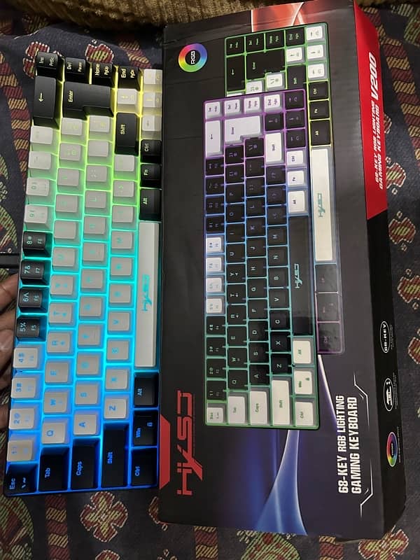 Gaming RGB Keyboard HXSJ V200 2