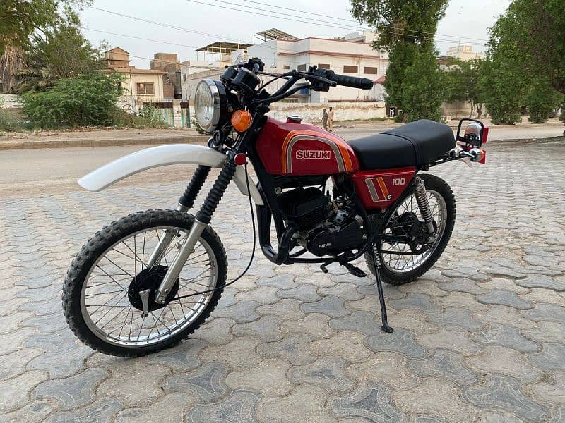 Suzuki ts100 classic antique 2