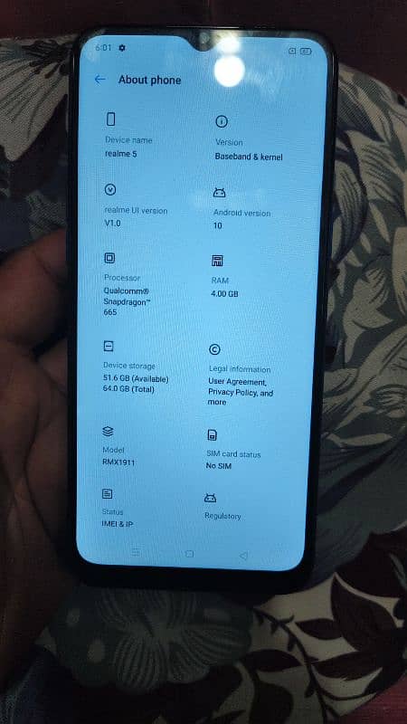 realme 5 4Gb 64Gb 0