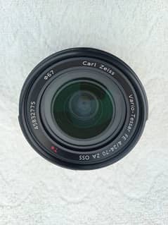 Sony lens 24-70 and Canon 50mm 1.8 argent for sale