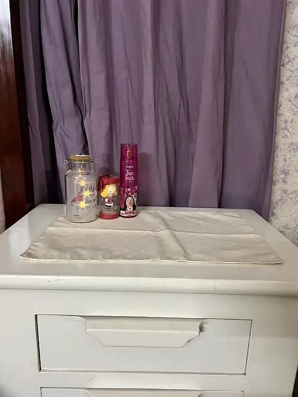 kids Furniture Solid Wood Single Bed,Side Table,Mirror Drawer 3