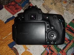 Canon eos 60d with lens of 18-55mm