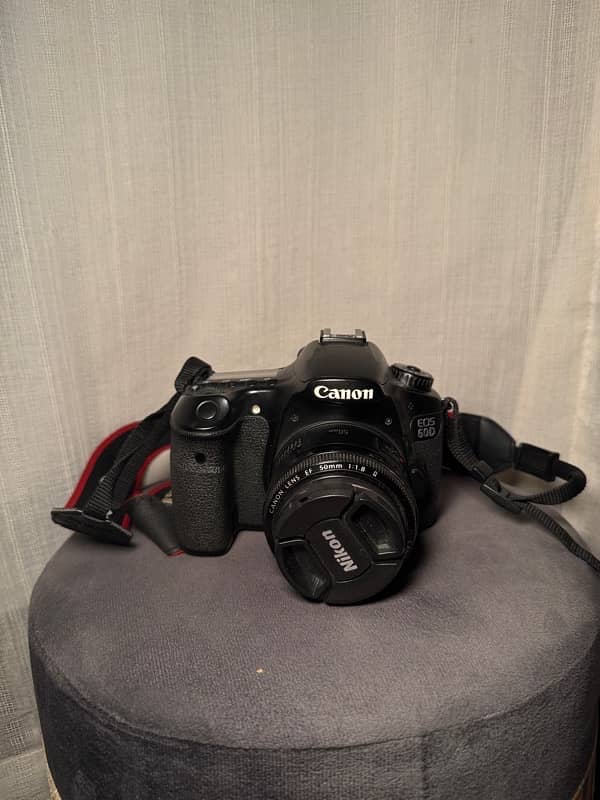 canon 60D WITH 50mm lens 0