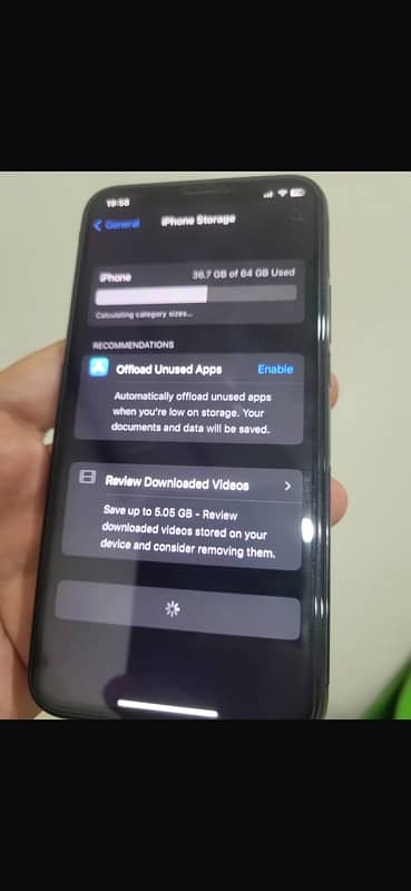 Iphone X 64GB PTA 6