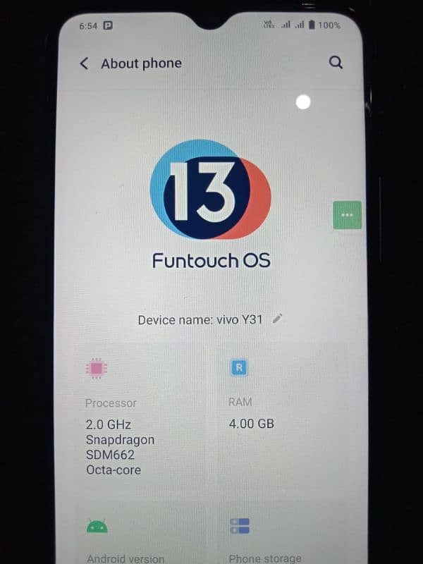 VIVO Y31 (128gb) 6