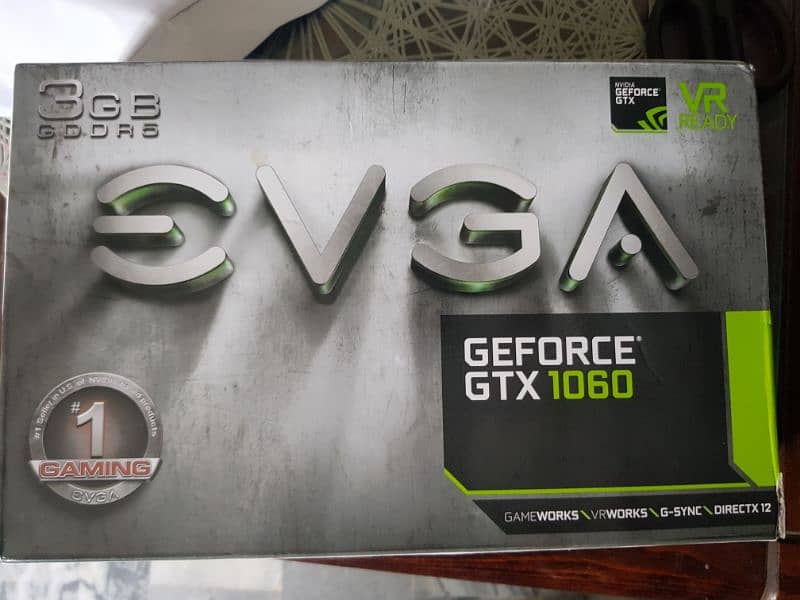 EVGA GTX 1060 3GB with Box 4