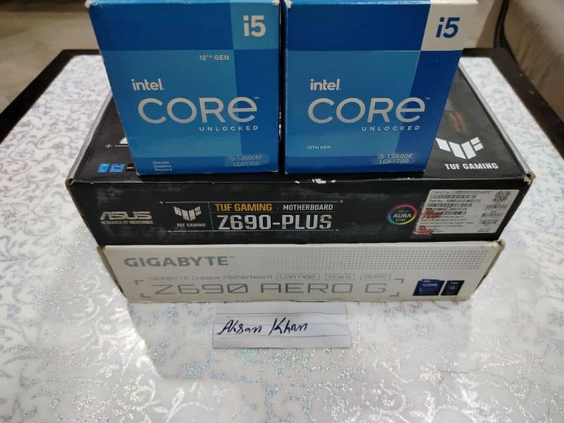 Intel 13th Gen 13600k & Gigabyte Z690 Aero G 9