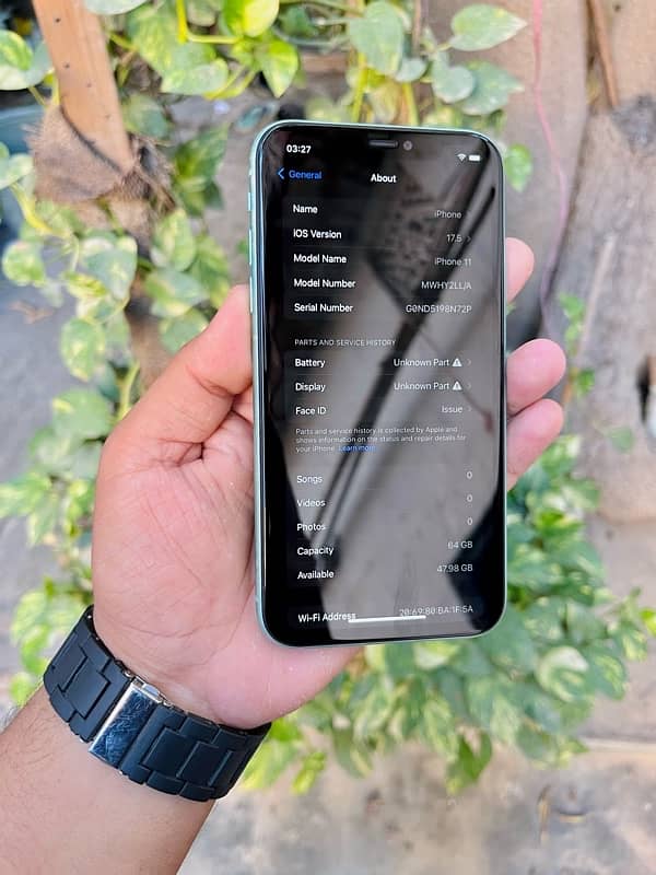 iPhone 11 64Gb JV display/Battery Face id Msg. . !!! 6