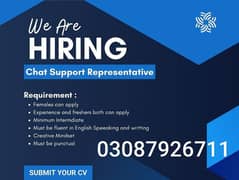 Chat Support Representative