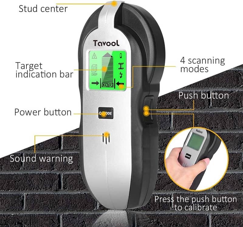 FOLAI 4 in 1 Stud Finder Sensor Wall Scanner 19