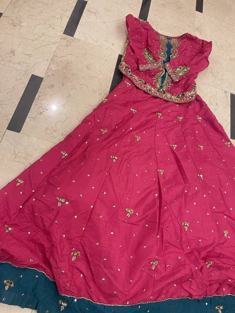 Bridal Mehndi Dress/ Wedding Dress for sale 1