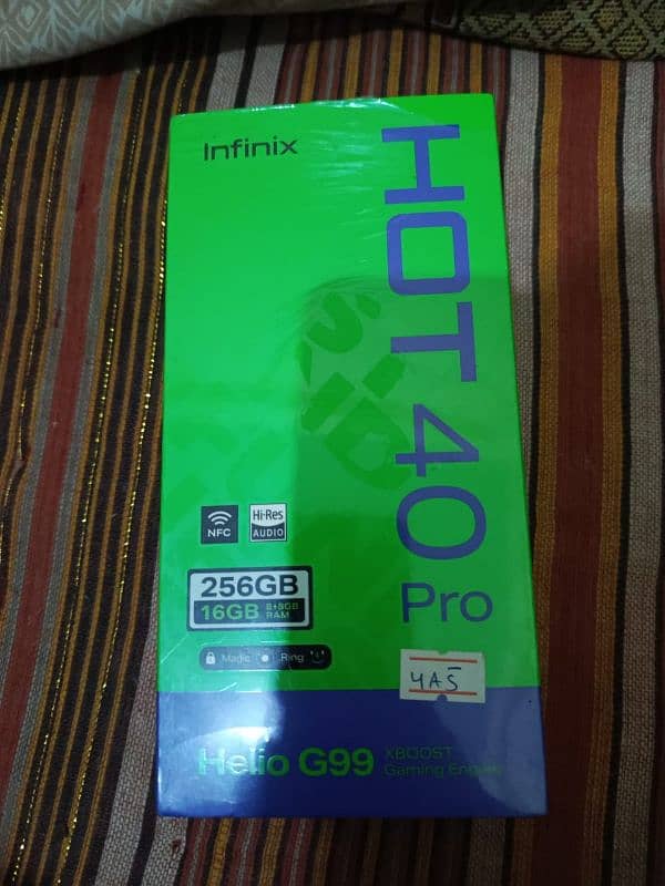 infinix hot 40 pro only 2 month use. 2