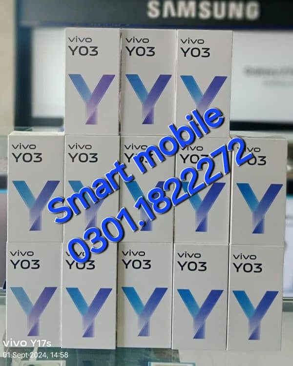 Vivo V40 /  Y100 Box pack year warrenty V40e / y18 / Y28 / Y03 / Y19s 3