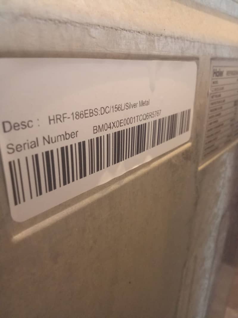 Brand New Haier Refrigerator 5