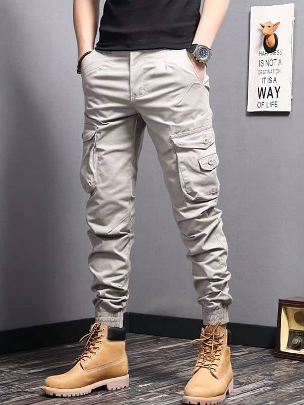 Six Pocket Cargo Trousers 1