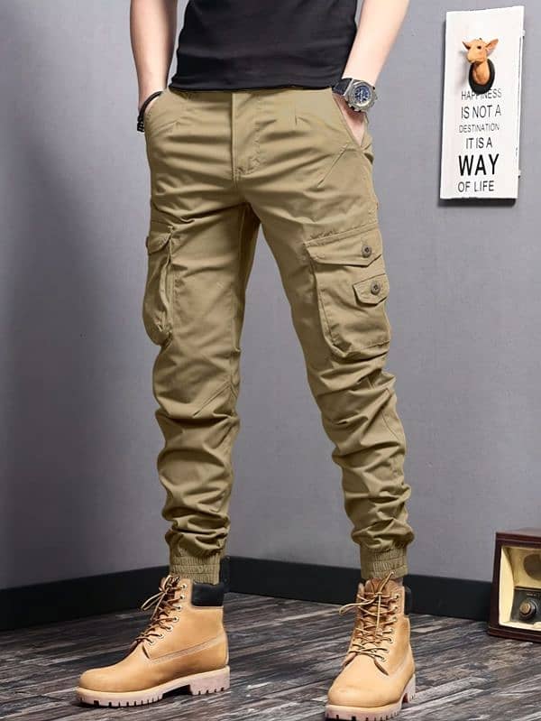 Six Pocket Cargo Trousers 4