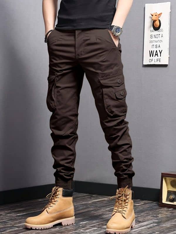 Six Pocket Cargo Trousers 6