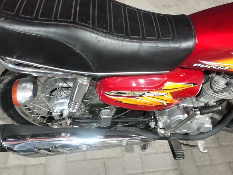 Honda CG125 model 2021 Rawalpindi number 03341511728 1