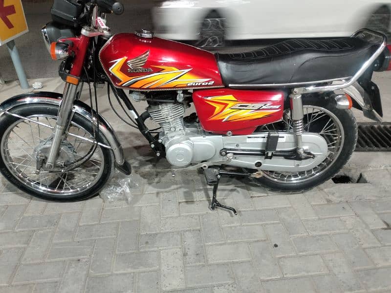 Honda CG125 model 2021 Rawalpindi number 03341511728 5