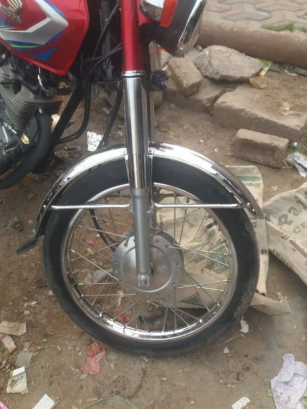 Honda 125 Model 2022 Punjab Number 2