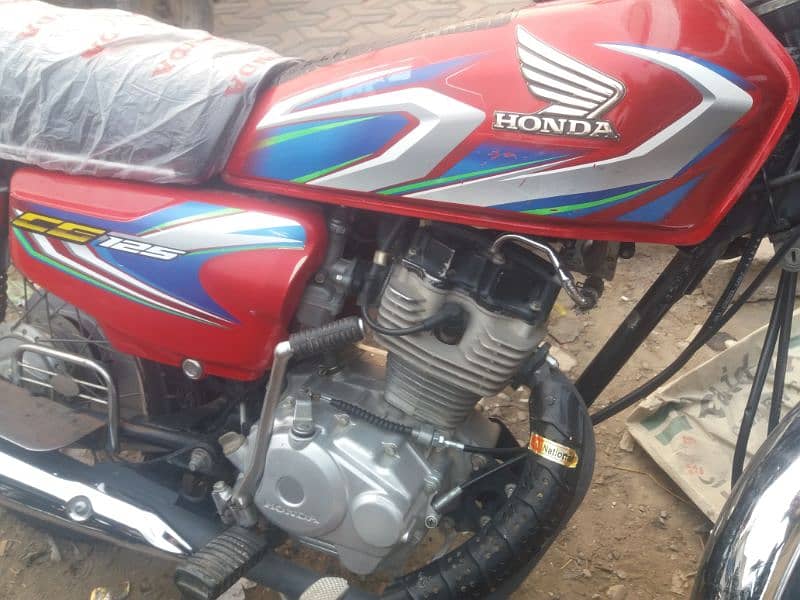 Honda 125 Model 2022 Punjab Number 4