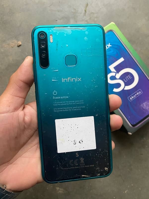 Infinix s5 with box 6