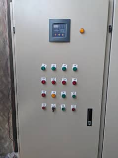 power factor panel, motors, LPG pumps control panel, fire pump control