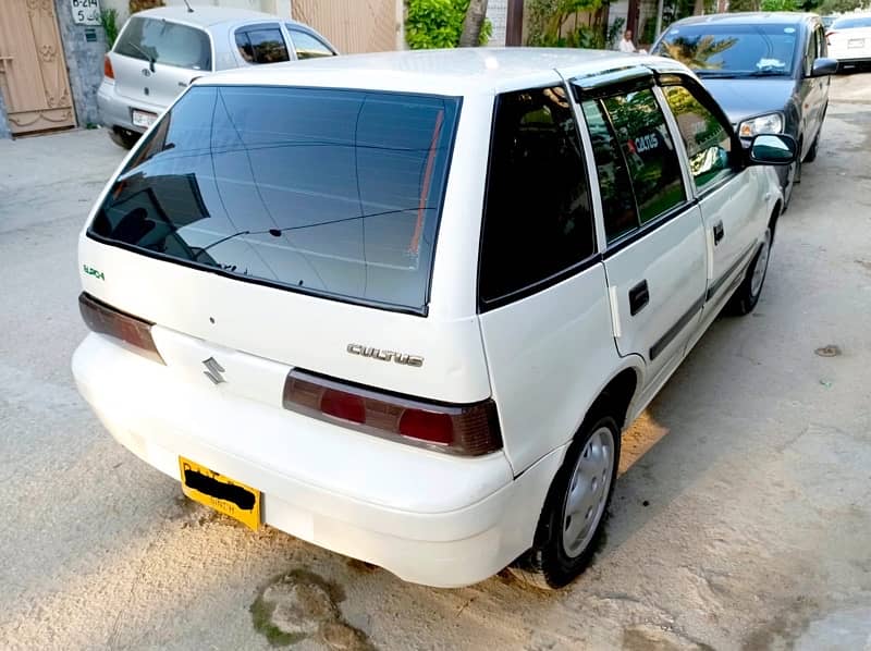 Suzuki Cultus 2014 euro white 2 se 3 piece touchup inner full original 3