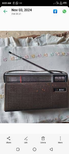 National panasonic radio R 218 R 2