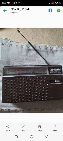 National panasonic radio R 218 R 0