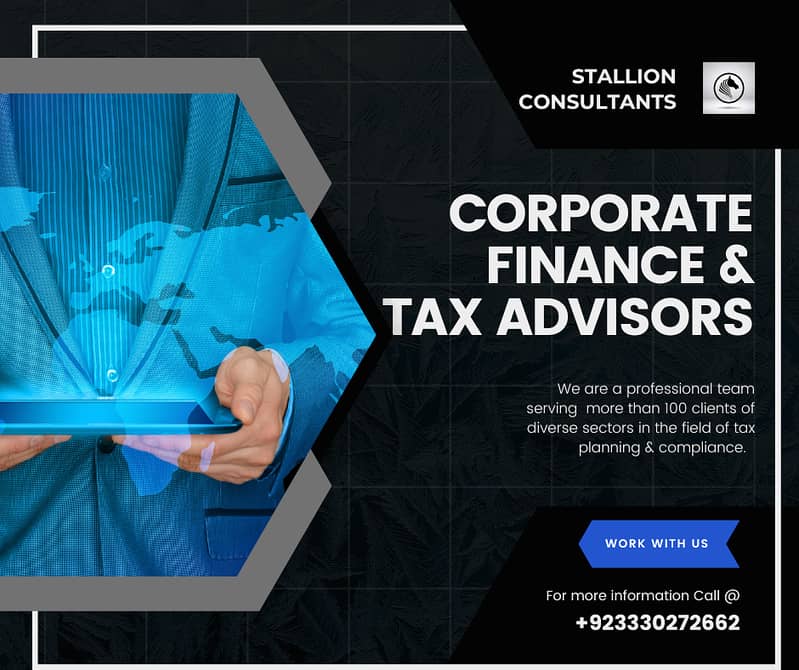 Income Tax Return, Filer, Sales Tax, SECP, SRB, Company Registration 0