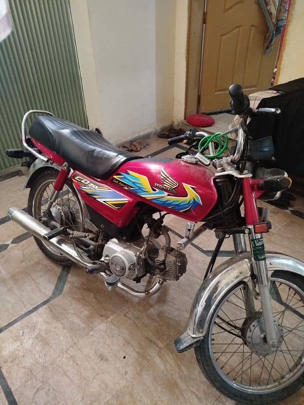 HONDA CD 70 2021 model 2