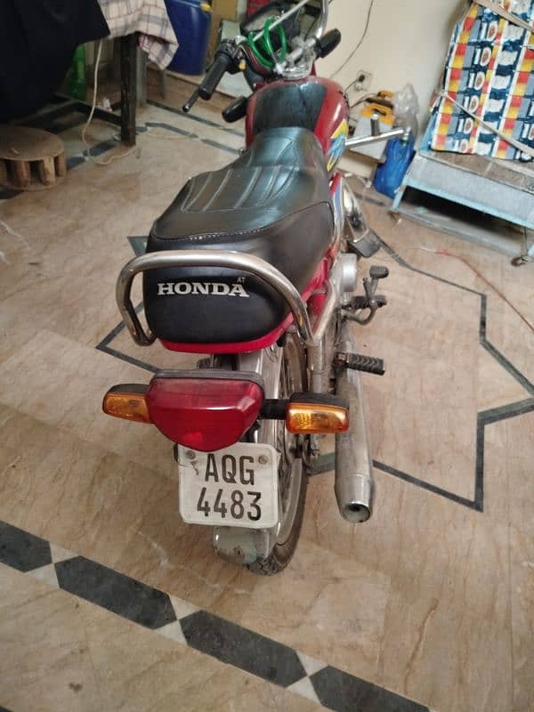 HONDA CD 70 2021 model 3