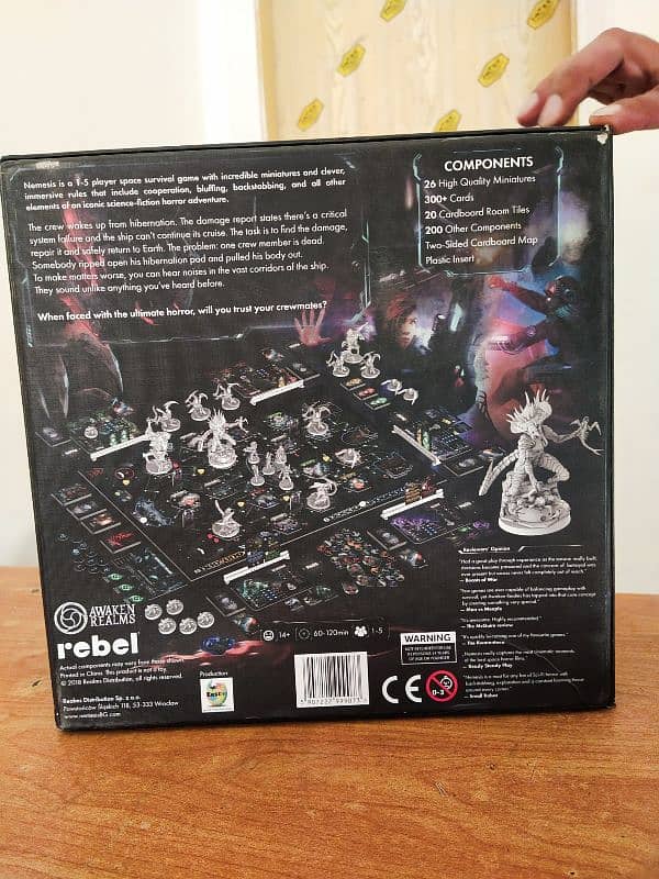 Imported Nemesis Board Game Base Game for Sale 3