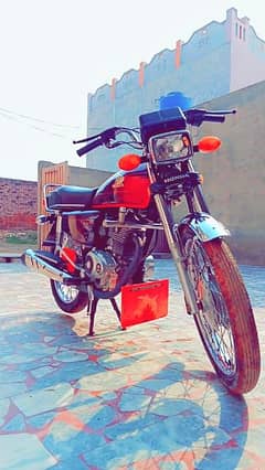 honda 125 model 22 self start