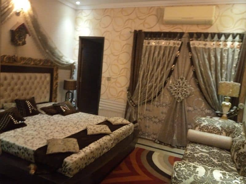 furnished portion for rent in johar town lahore 0