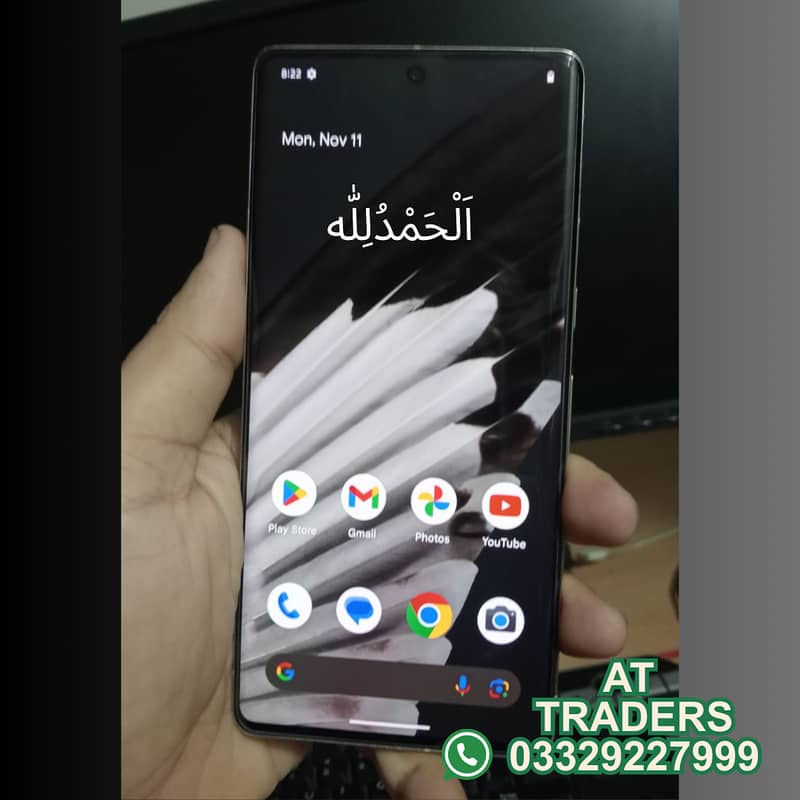 Google pixel 7 Pro 5g PTA Approved 12/128 4