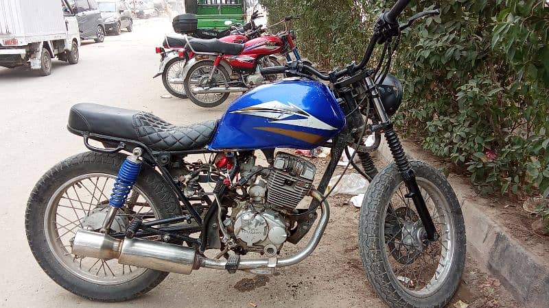 Ravi 125 Built / Bullet (exchange) Honda 125 3