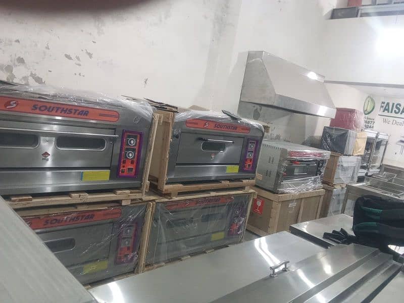 pizza oven southstar model YXY 20A dough mixer fryer table grill hot 4