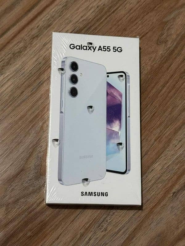 Samsung A55 just box open avble for xale 8gb 256gb 0