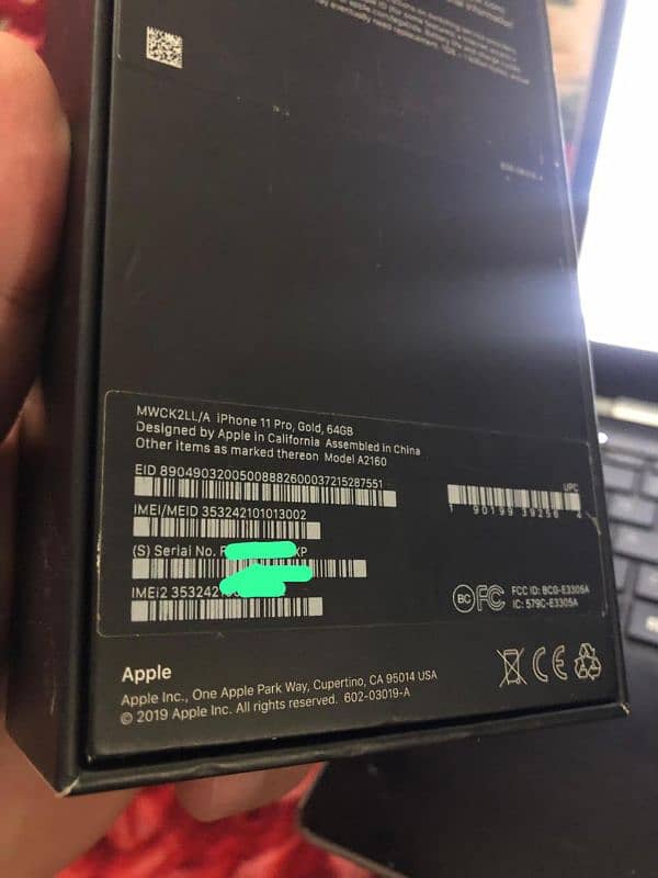 Iphone 11 pro PTA approved dual 4