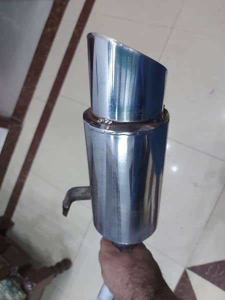 Suzuki Mehran sports Sound muffler exhust 2